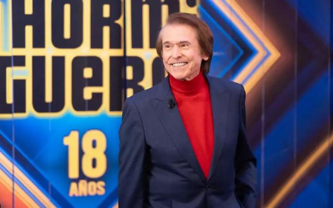 Raphael en 'El Hormiguero'. Raphael en 'El Hormiguero'.