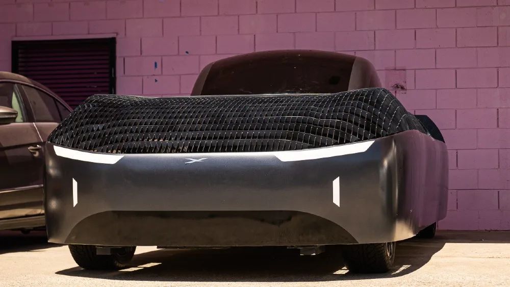 Frontal del automóvil.