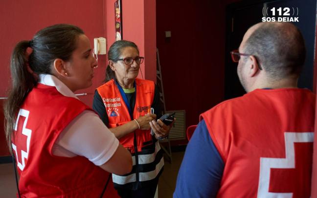 Simulacro de accidente aéreo en el aeropuerto de Foronda. Foto: Departamento de Seguridad del Gobierno Vasco