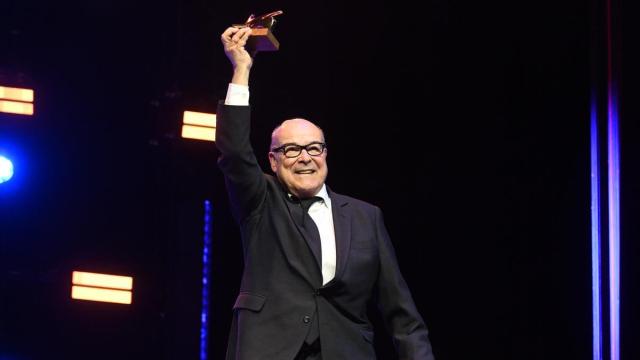 Antonio Resines durante la gala de los Premios de la Unión de Actores y Actrices.