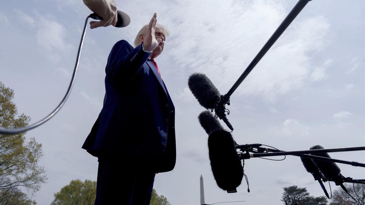 El presidente de Estados Unidos, Donald Trump
