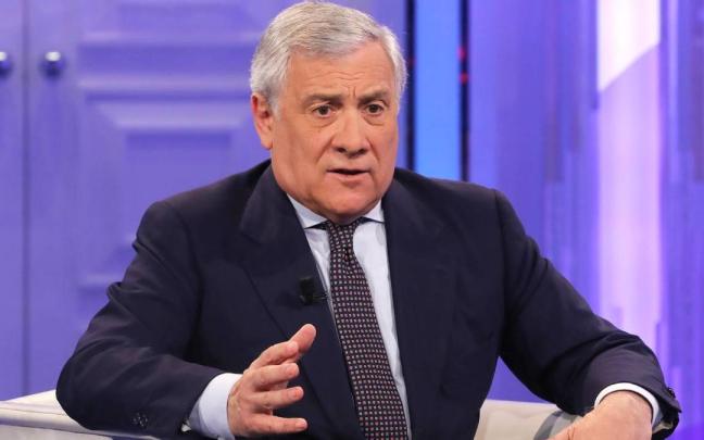 El ministro de Asuntos Exteriores de Italia, Antonio Tajani.