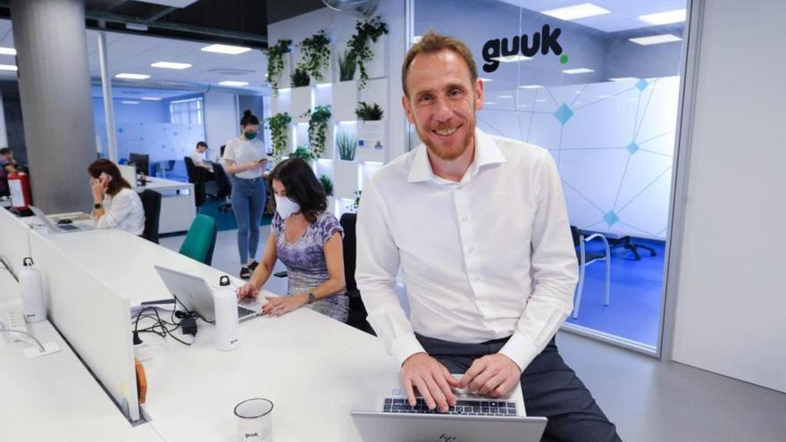 El CEO de Guuk, Juanan Goñi.