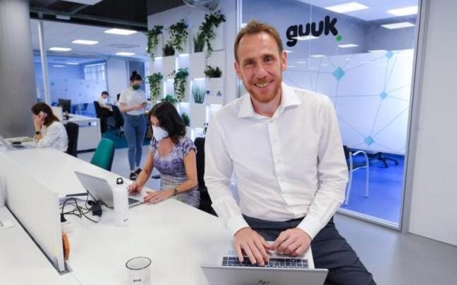 El CEO de Guuk, Juanan Goñi.