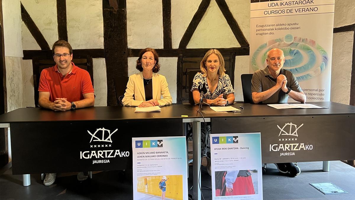Presentación de los Cursos de Verano que ofrecerá Beasain