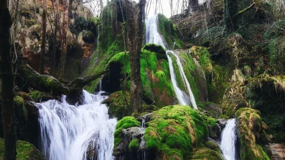 Las cascadas de la Tobería