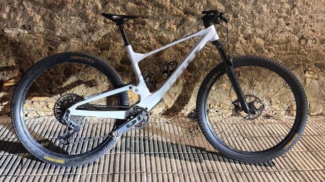 La bici robada y recuperada.