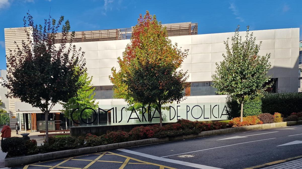 Una comisaria de la Policía Nacional en Vigo.