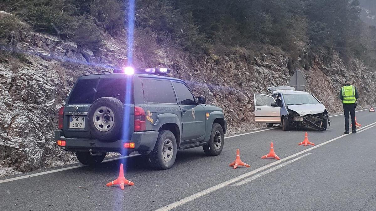 Imagen del lugar del accidente