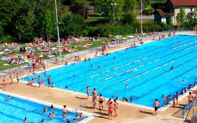 Una imagen del recinto acuático veraniego del polideportivo de Musakola.