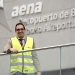 Iván Grande, director del aeropuerto de Bilbao