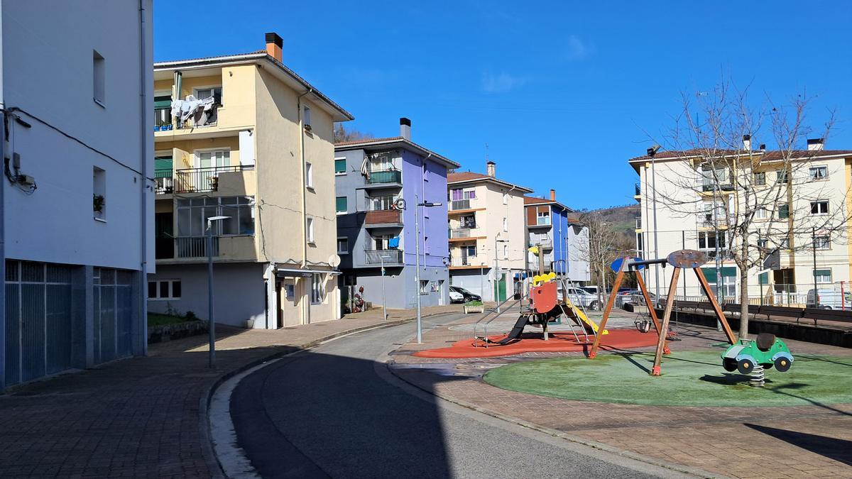 Santuenea auzoko erdigunea.