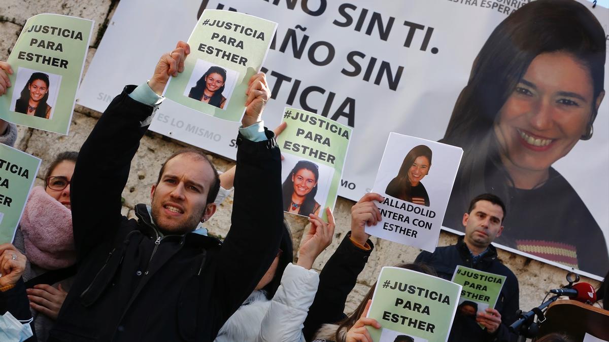 Manifestación para exigir justicia para Esther López.