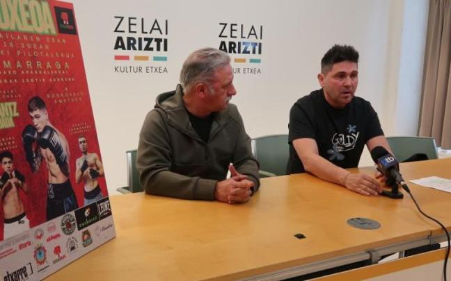 Javier Ganboa eta Mikel Serrano.