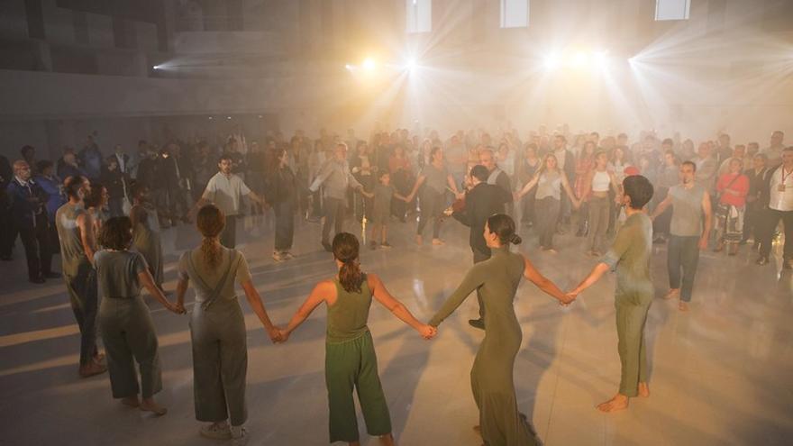 Instantes durante la presentación.