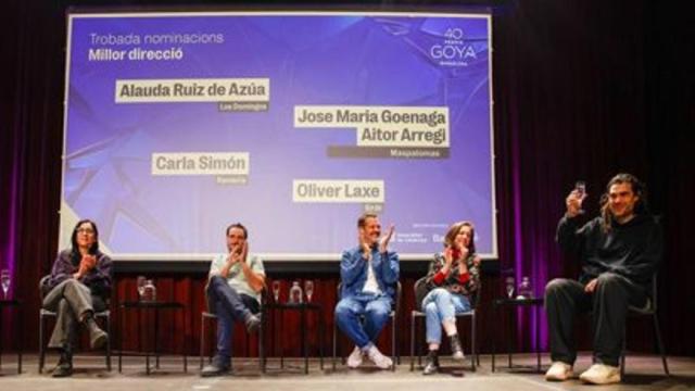 Encuentro de directores nominados a los Premios Goya