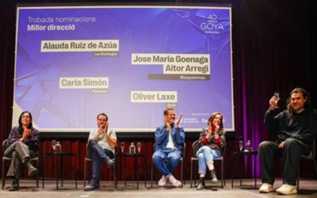 Encuentro de directores nominados a los Premios Goya