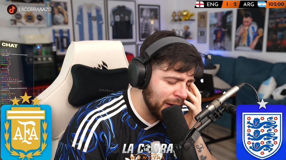 "Nunca en la vida va a ser solo un partido. Porque, para los argentinos, el fútbol es lo más grande que tenemos”, sentenció La Cobra.