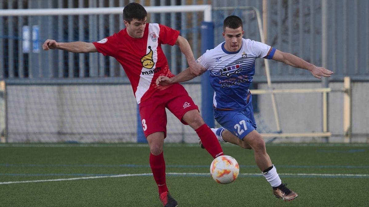 Lance del Burladés-Cantolagua de la jornada 20 en Erripagaina.