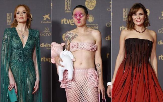 La alfombra roja de los Goya 2024 / NTM / EFE La alfombra roja de los Goya 2024