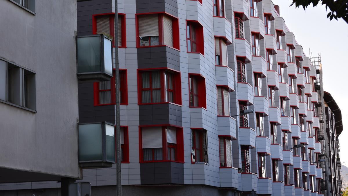 Imagen de un edificio de viviendas