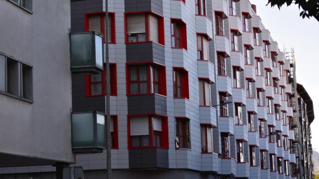 Imagen de un edificio de viviendas