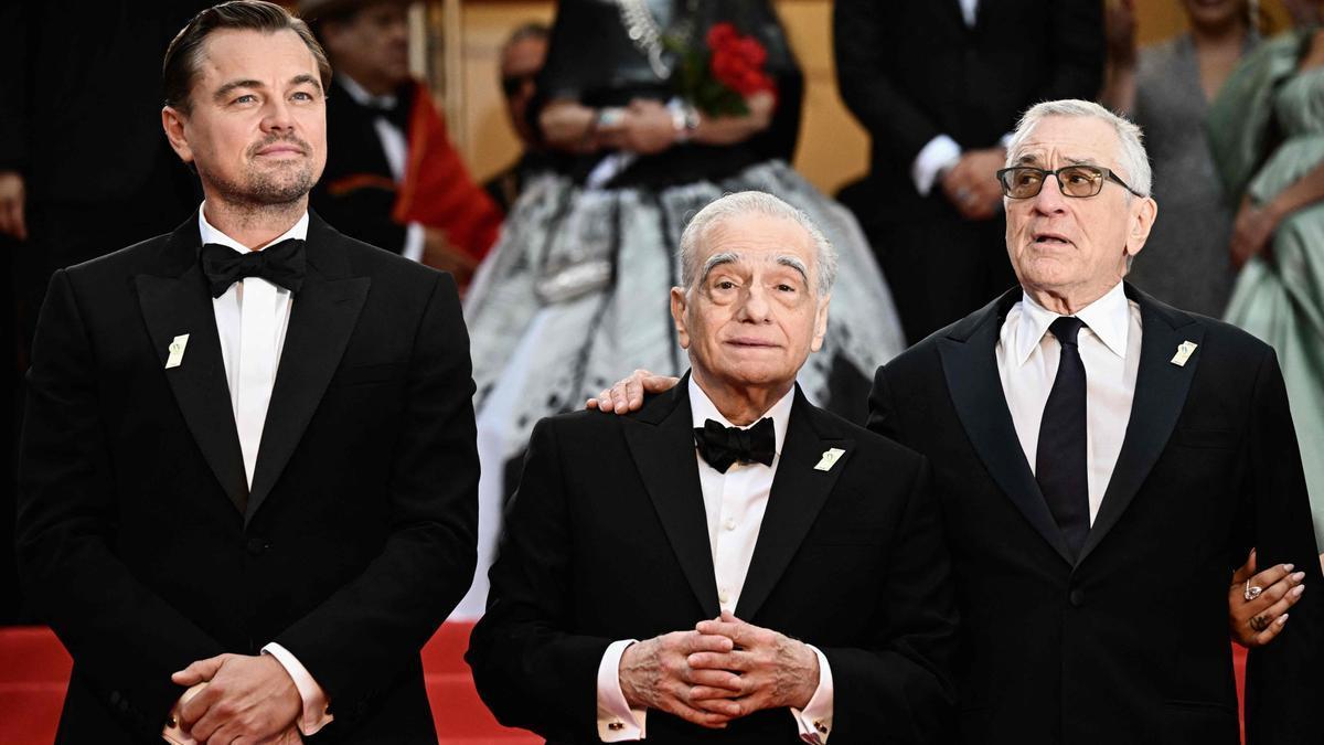 Scorsese, De Niro y DiCaprio deslumbran en Cannes