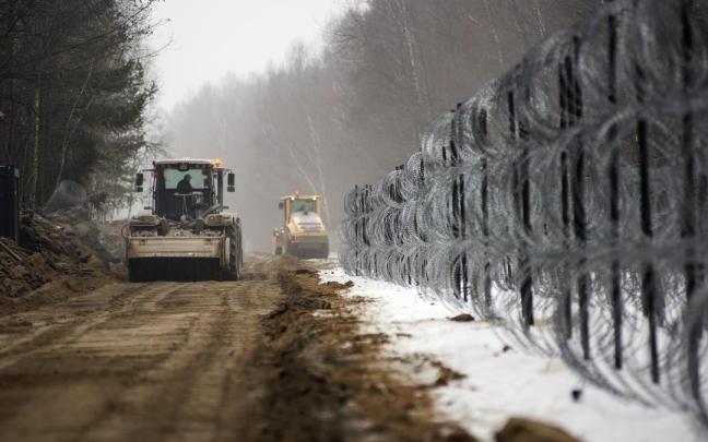 Tolcze, en la frontera entre Bielorrusia y Polonia. Tolcze, en la frontera entre Bielorrusia y Polonia.