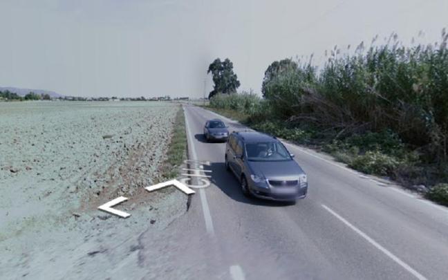 Zona donde se ha producido el accidente