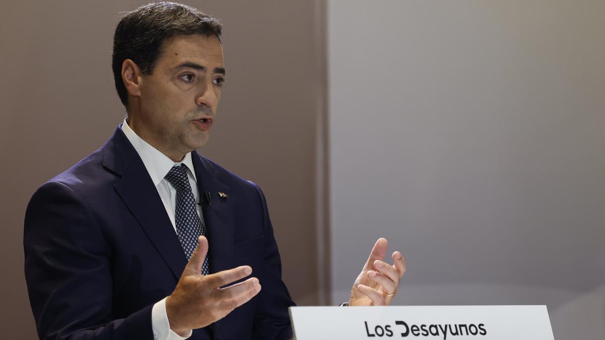 Pradales en los 'Los Desayunos' de RTVE y la Agencia EFE.