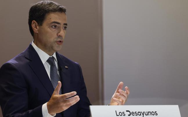 Pradales en los 'Los Desayunos' de RTVE y la Agencia EFE.