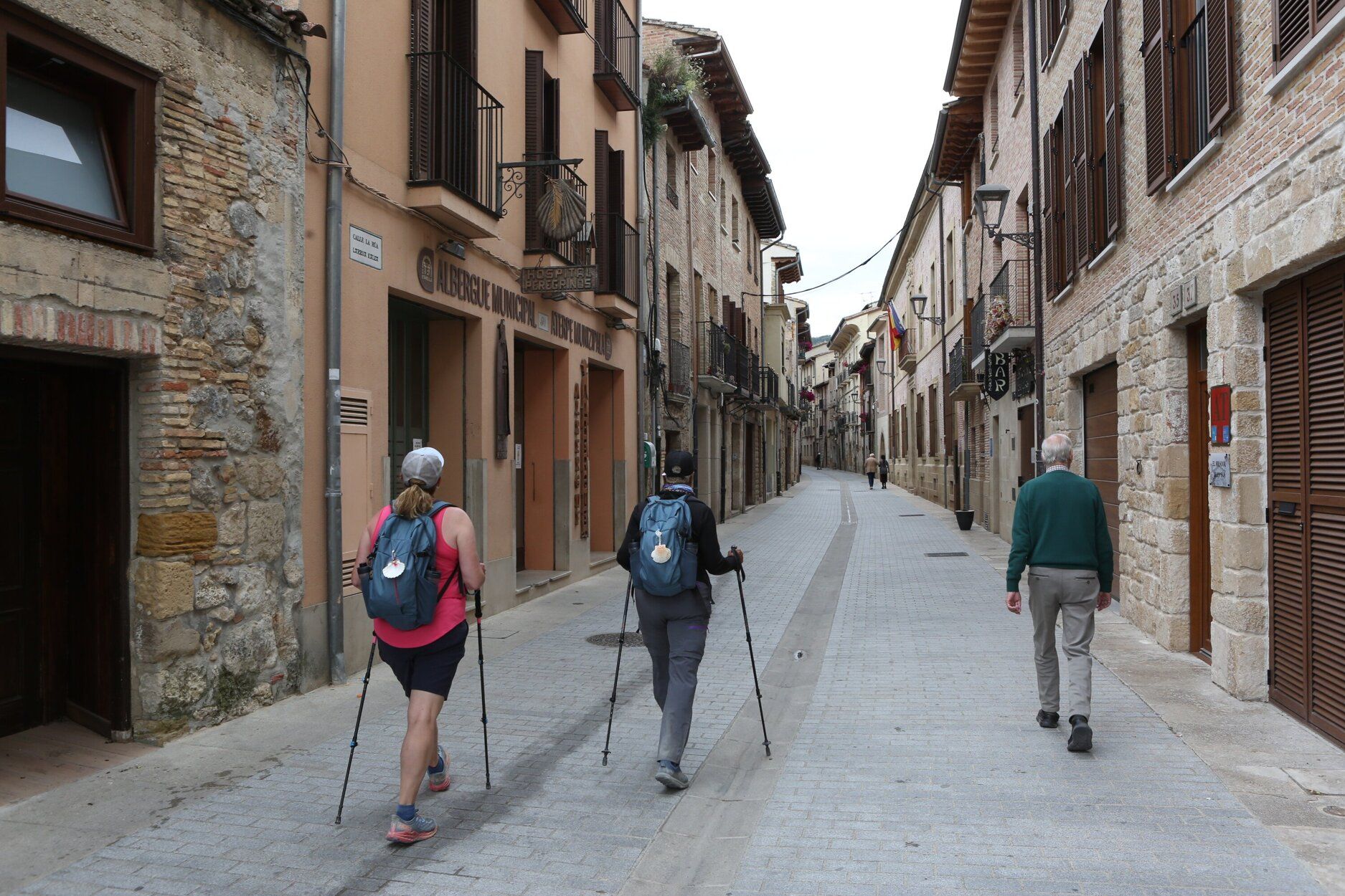 Peregrinos del Camino de Santiago