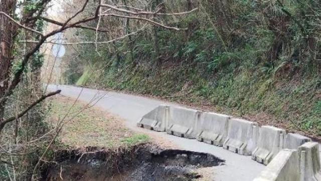 Mejoras en la carretera de acceso a Atxarte