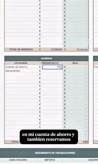 1.000 euros van directamente a la cuenta de ella.