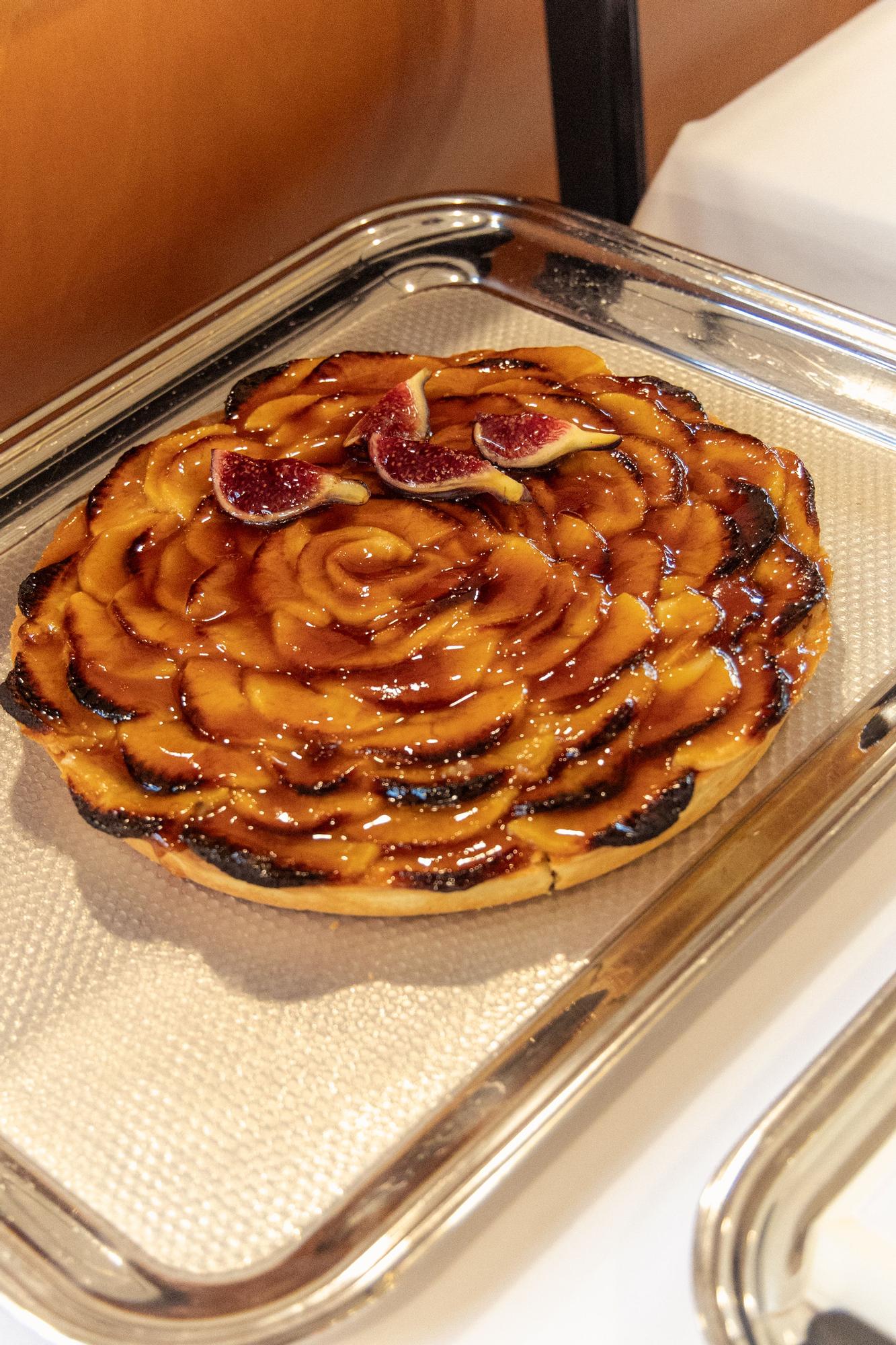 Tarta de manzana.