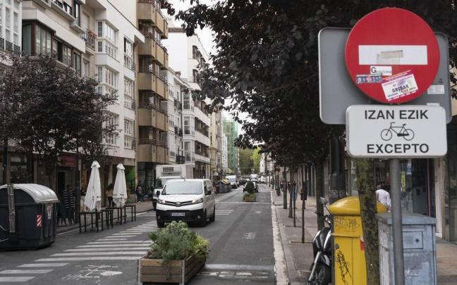Calle San Antonio en Vitoria Calle San Antonio en Vitoria