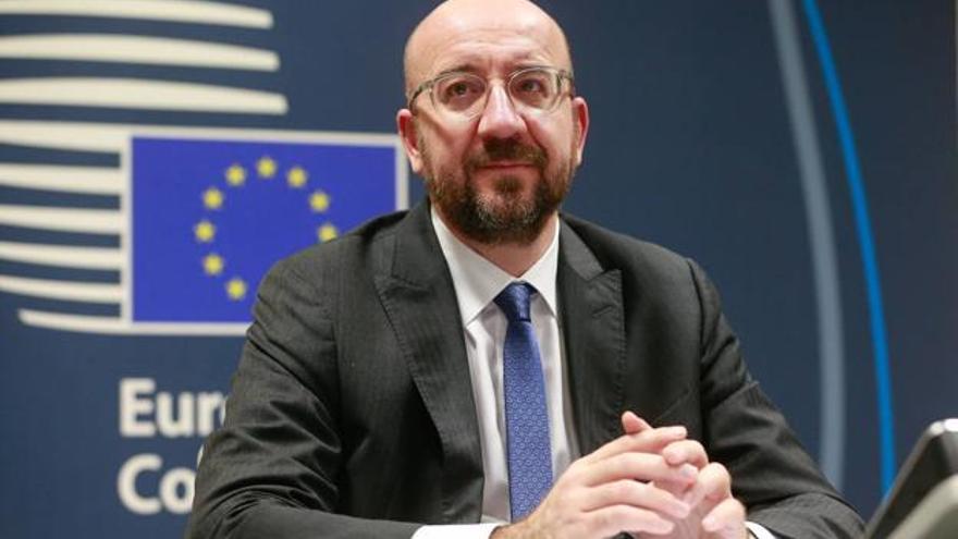 El presidente del Consejo Europeo, Charles Michel