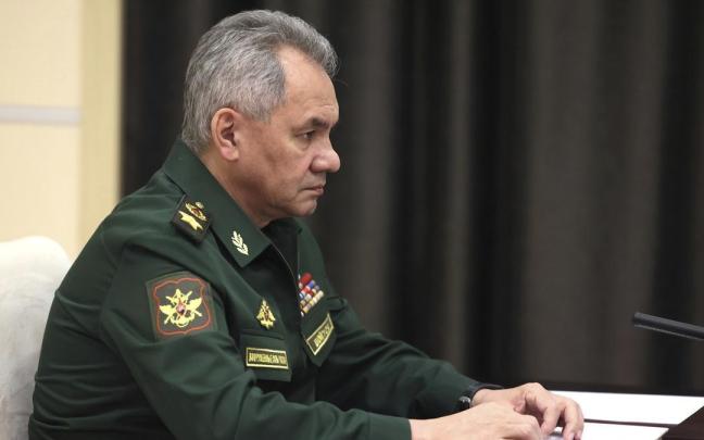 El ministro ruso de Defensa, Serguéi Shoigú, en una imagen de archivo. El ministro ruso de Defensa, Serguéi Shoigú, en una imagen de archivo.