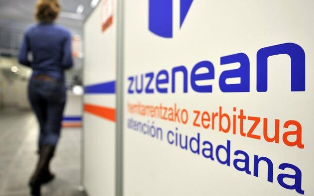 Zuzenean es el Servicio de Atención a la Ciudadanía del Gobierno vasco. Zuzenean es el Servicio de Atención a la Ciudadanía del Gobierno vasco.