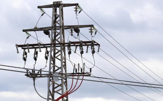 Un poste eléctrico Un poste eléctrico