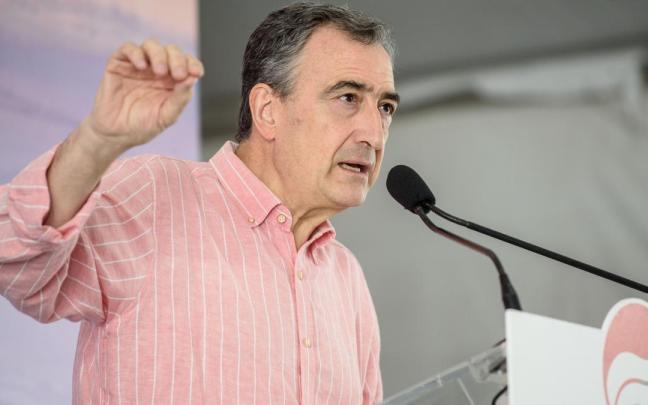 El preseidente del EBB, Aitor Esteban