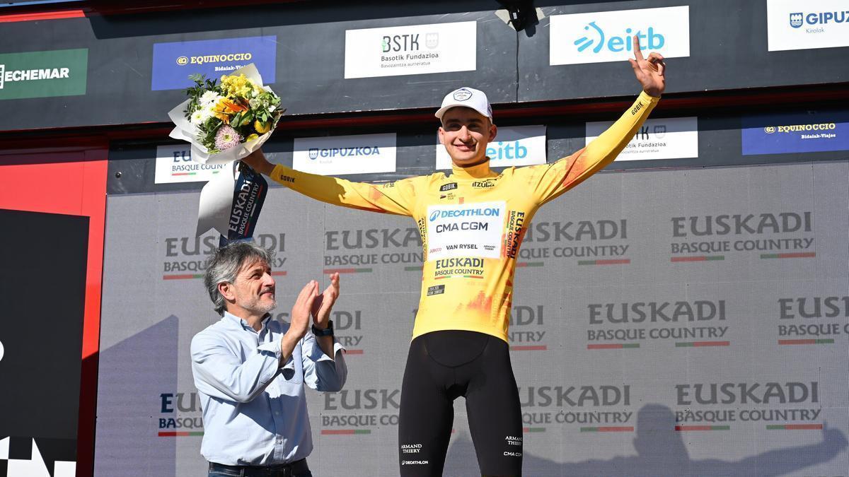 Seixas, primer líder de la Itzulia.