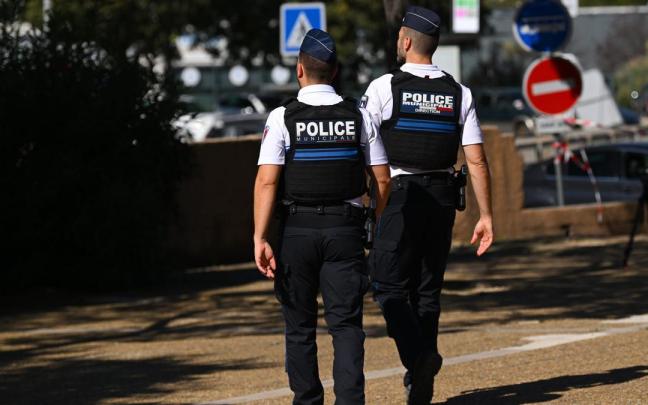 Gendarmes franceses.