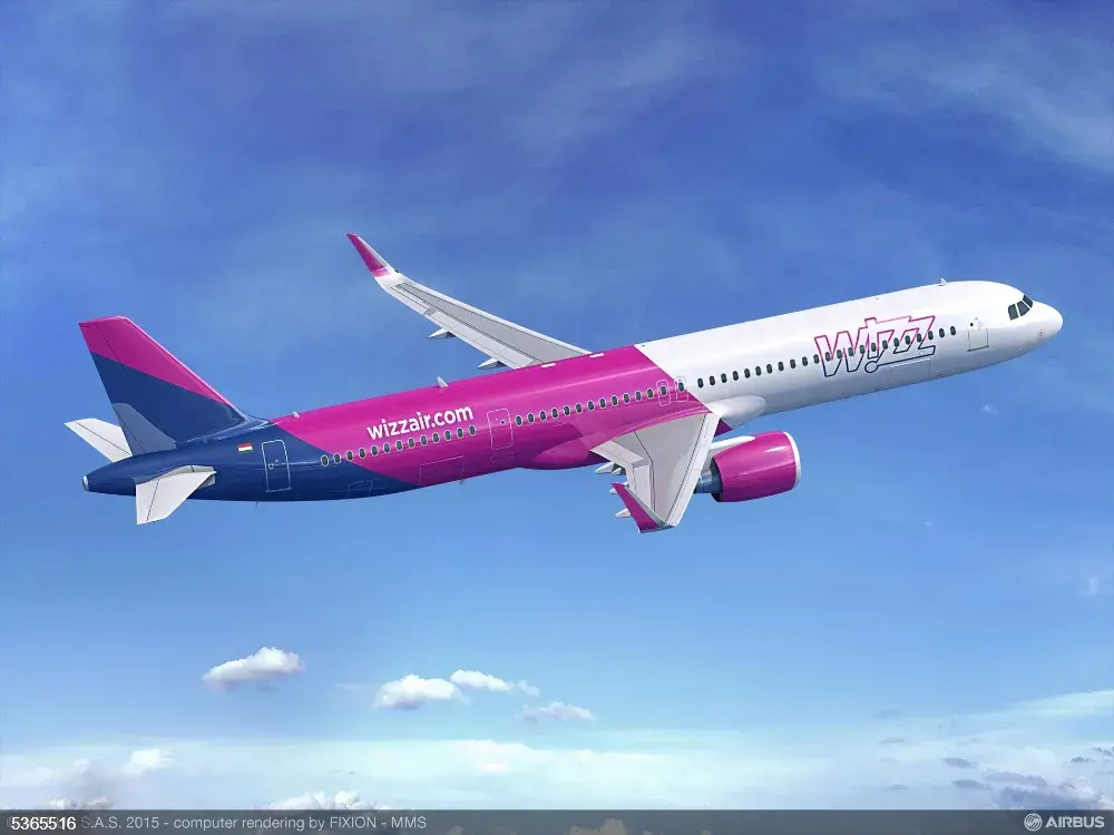 Avión de WizzAir. / Europa Press