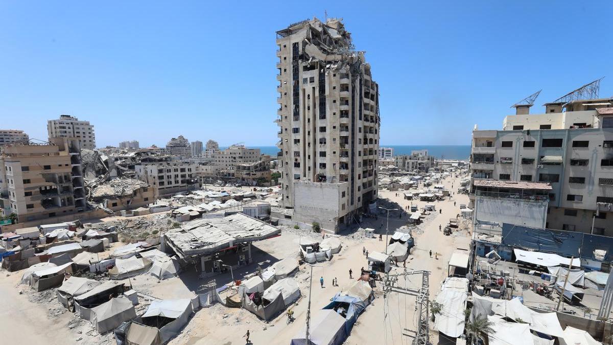 En Ciudad de Gaza viven más de un millón de personas, la mitad de la población del enclave.