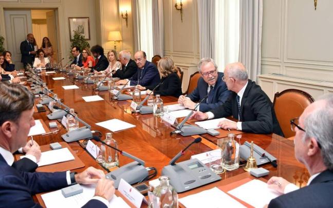 Imagen del primer pleno del octavo mandato del Consejo General del Poder Judicial