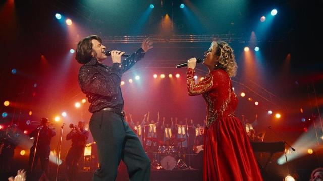 Hugh Jackman y Kate Hudson en 'Song Sung Blue'.