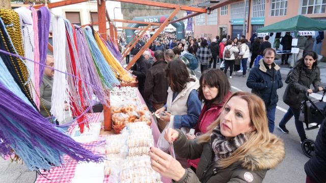 La feria de San Blas de Abadiño, en imágenes
