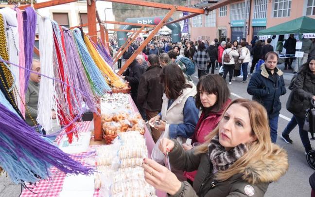 La feria de San Blas de Abadiño, en imágenes