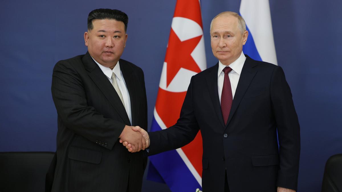 Cumbre entre Putin y Kim Jong-un en el cosmódromo ruso de Vostochni